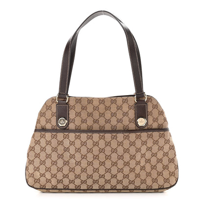 Gucci Monogram Medium Charmy Shoulder Bag Brown 1 of 10
