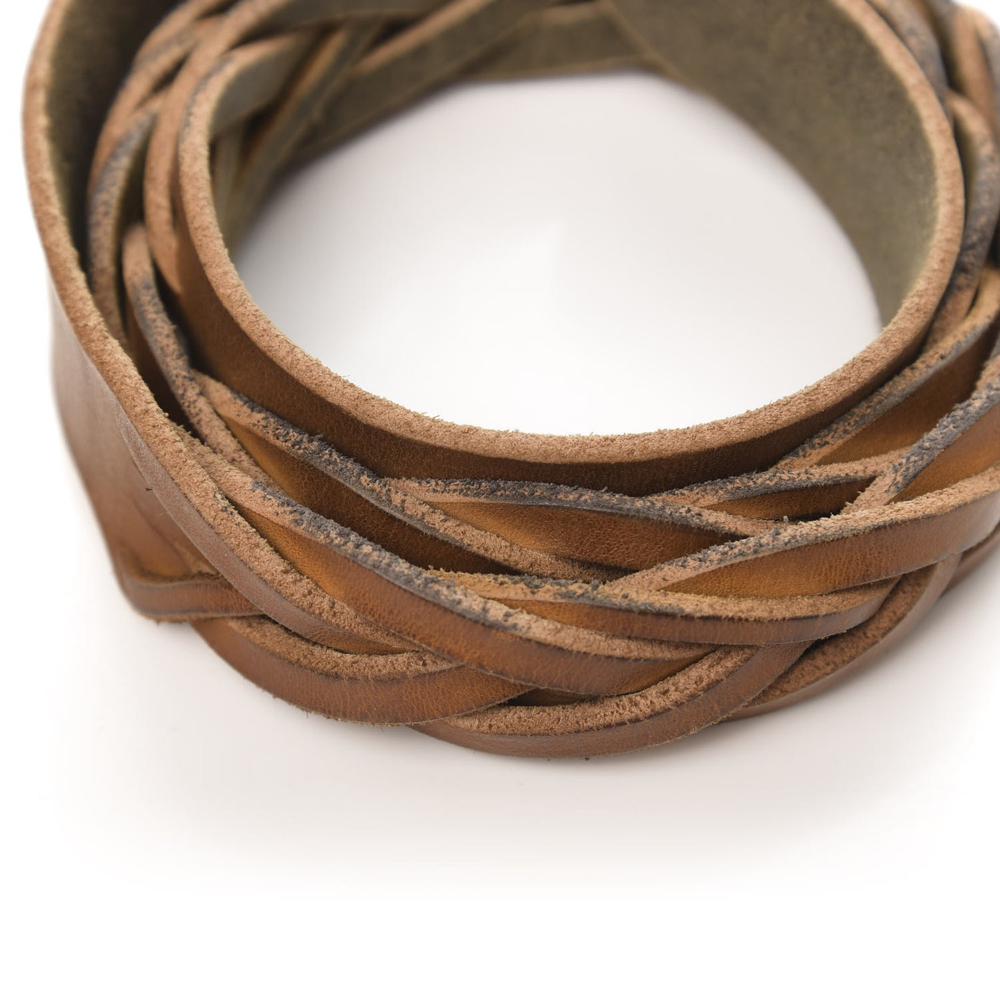 Calfskin Braided Dionysus Belt 100 40 Cuir