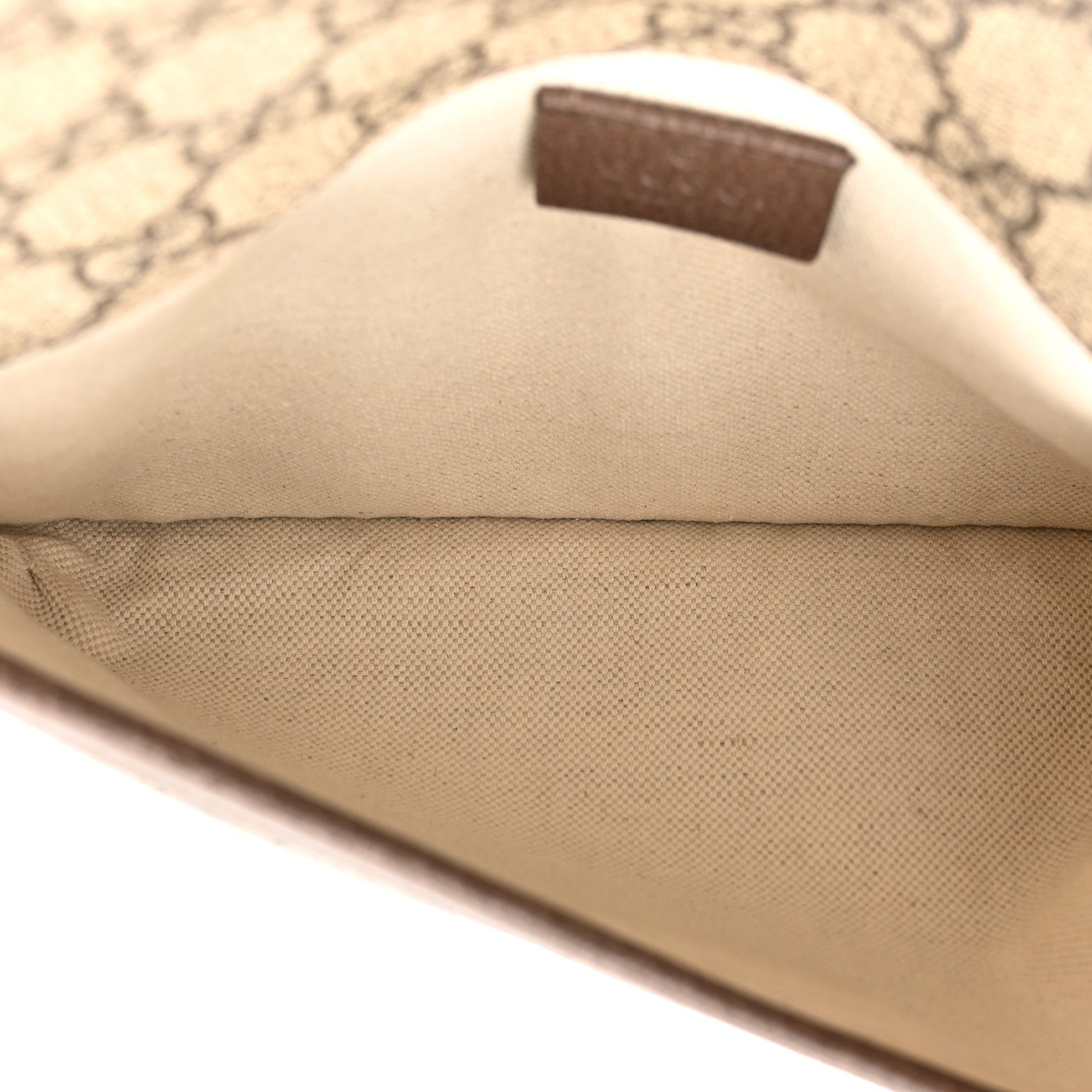 Gucci GG Supreme Monogram Neo Vintage Web Belt Bag Brown 5 of 11