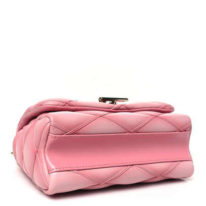 Louis Vuitton Lambskin Malletage Top Handle GO-14 MM Rosabella 5 of 11