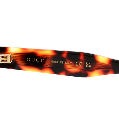 Gucci Acetate Round Sunglasses GG1081S Tortoise 4 of 6