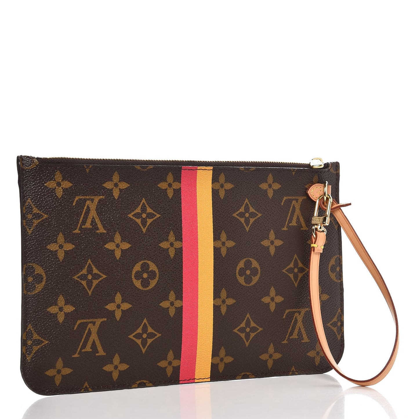 Monogram My LV Heritage Neverfull MM GM Pochette Yellow Fuchsia