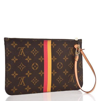 Louis Vuitton Monogram My LV Heritage Neverfull MM GM Pochette Yellow Fuchsia 3 of 6