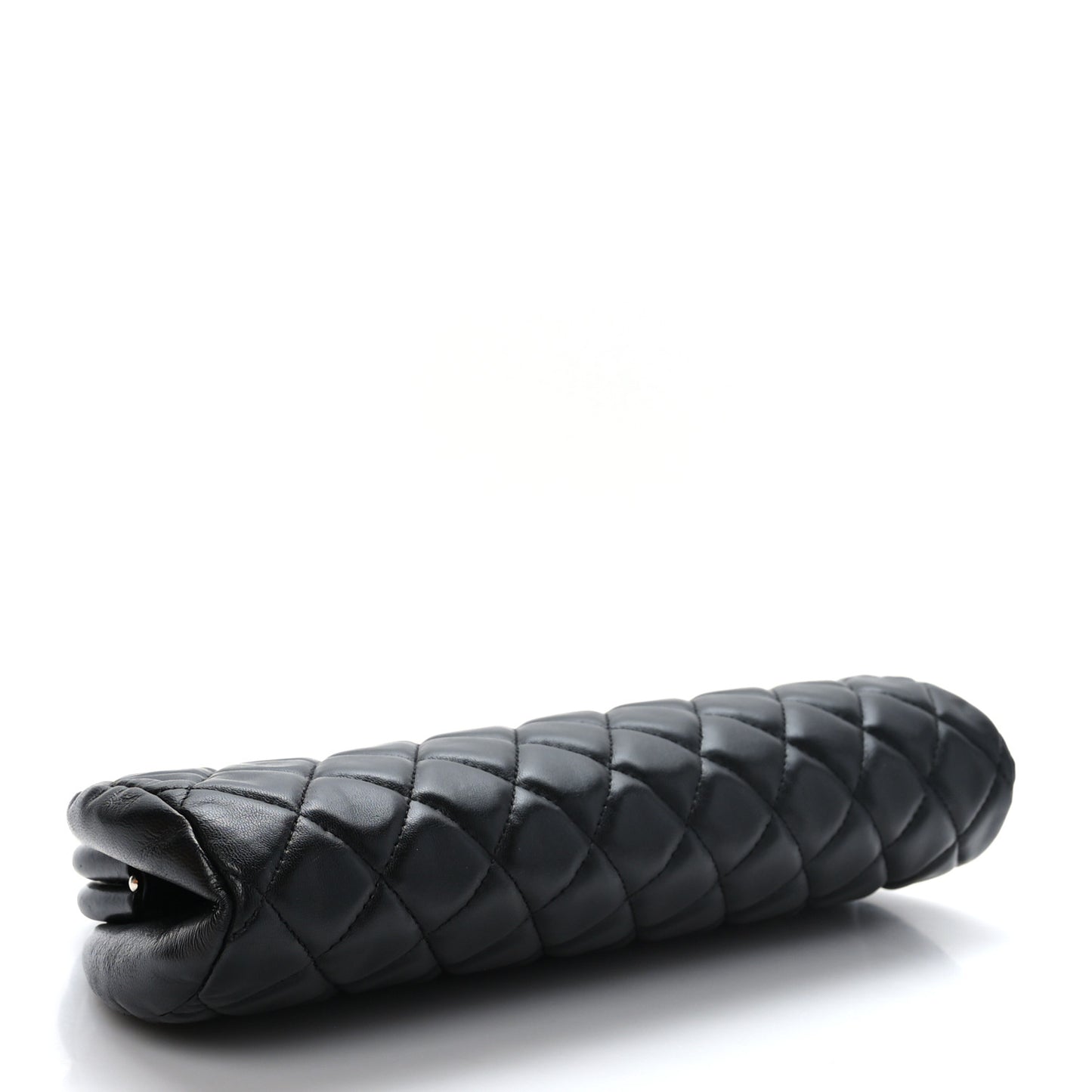 Lambskin Quilted Timeless Clutch Black