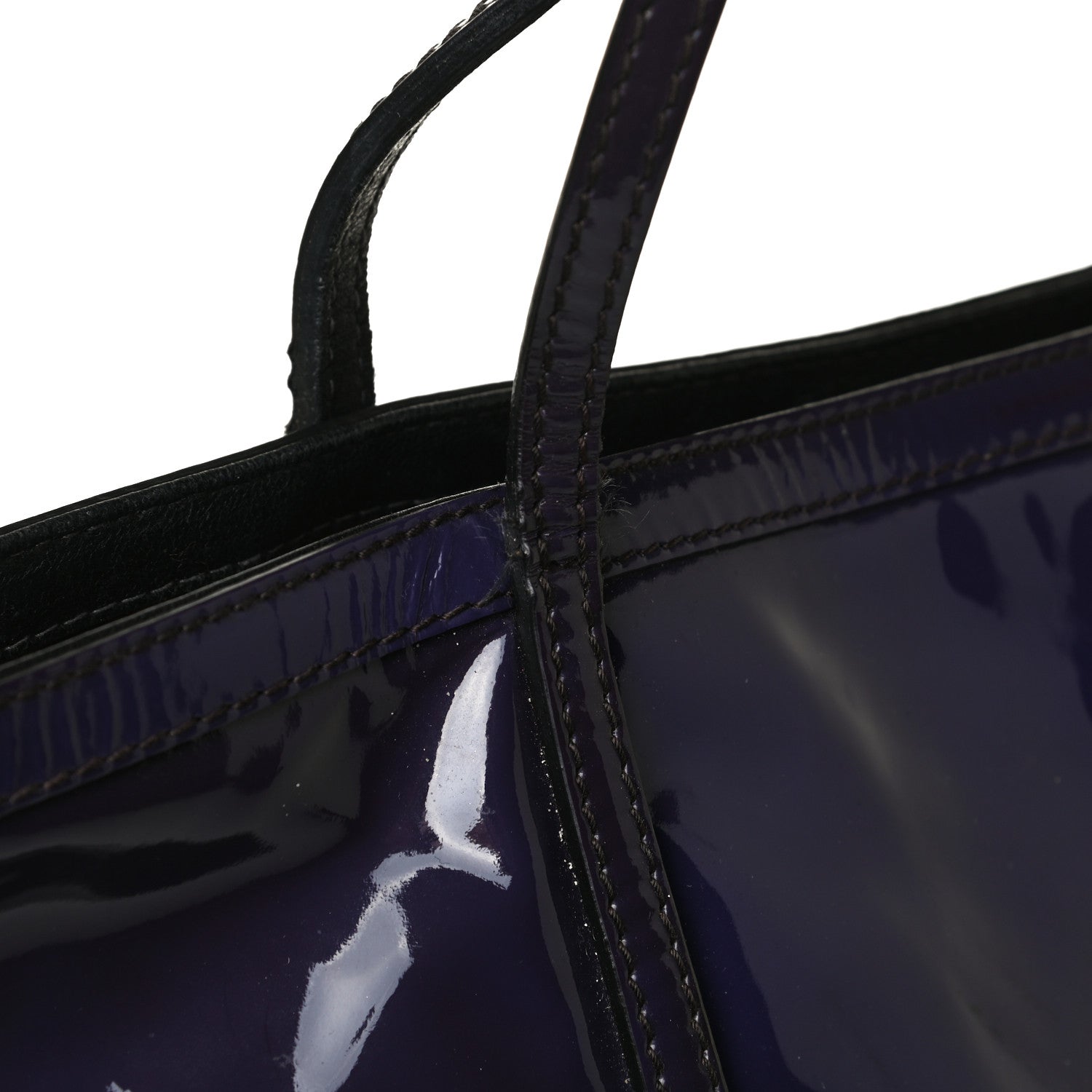 Dolce & Gabbana Patent Shopping Tote Purple 18 of 22
