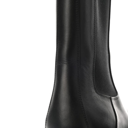 Bottega Veneta Calfskin The Lug Chelsea Boots 37.5 Black 11 of 11
