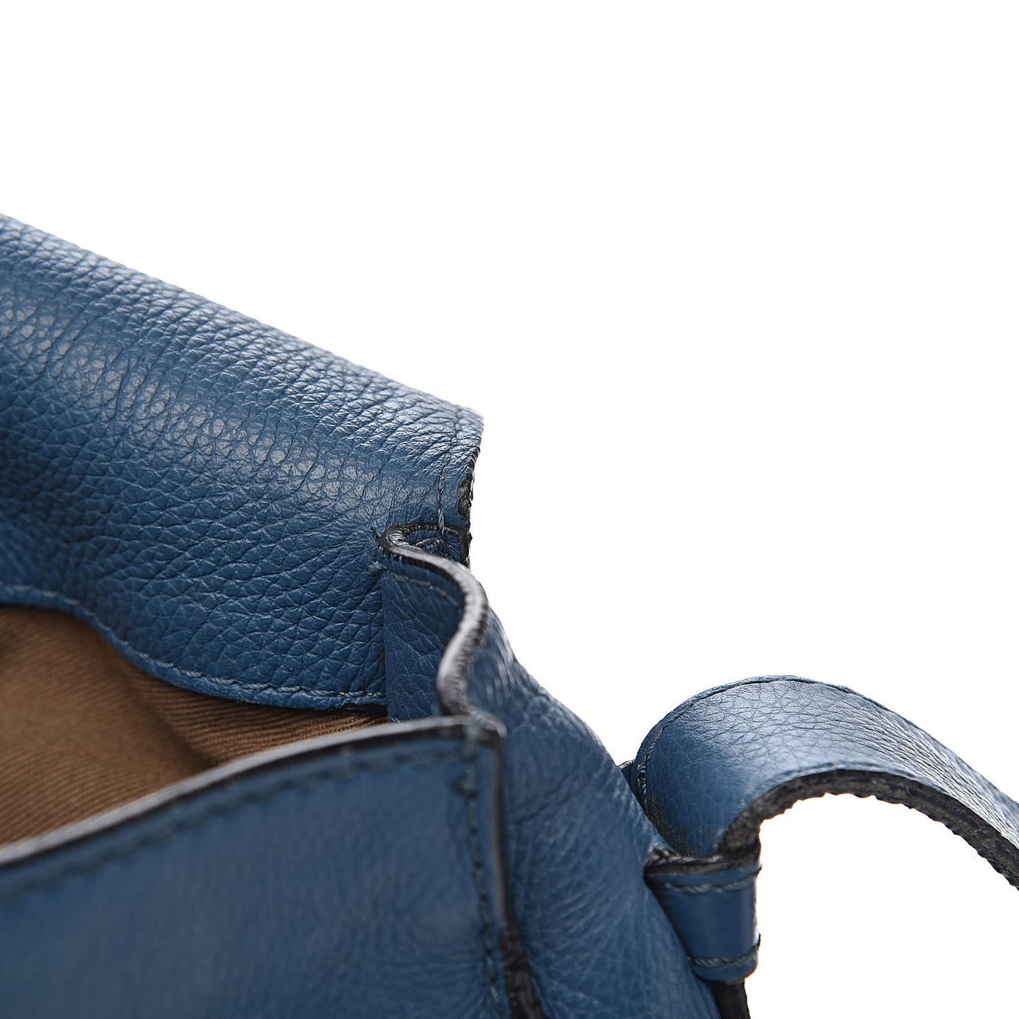 Calfskin Medium Marcie Round Crossbody Bag Royal Navy