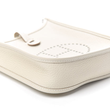 Hermes Taurillon Clemence Evelyne TPM Craie 8 of 9