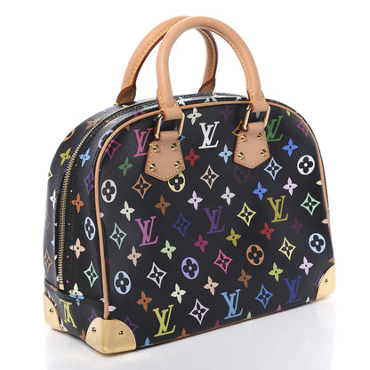 Louis Vuitton Monogram Multicolor Trouville Black 3 of 10