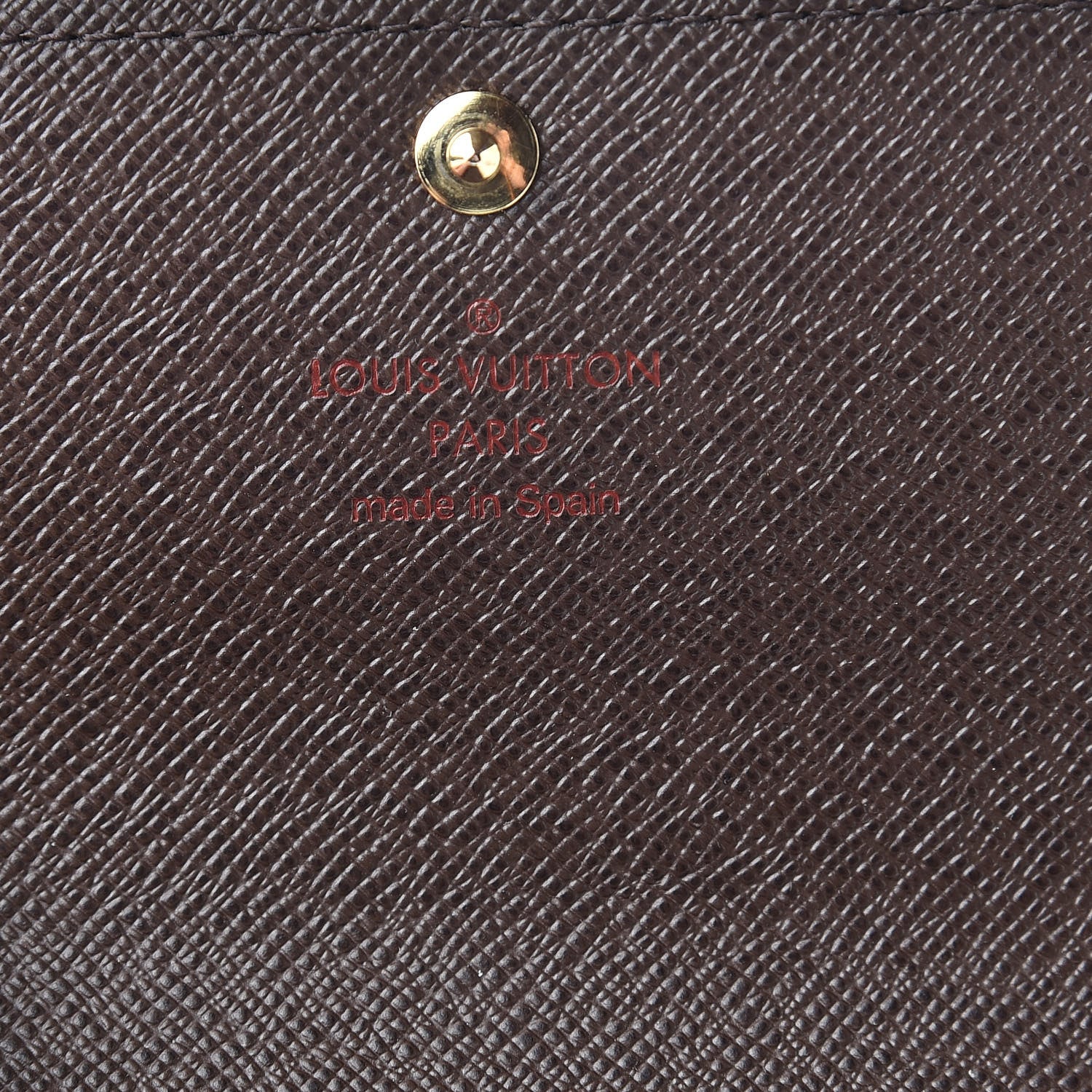 Louis Vuitton Damier Ebene Anais Wallet 6 of 10