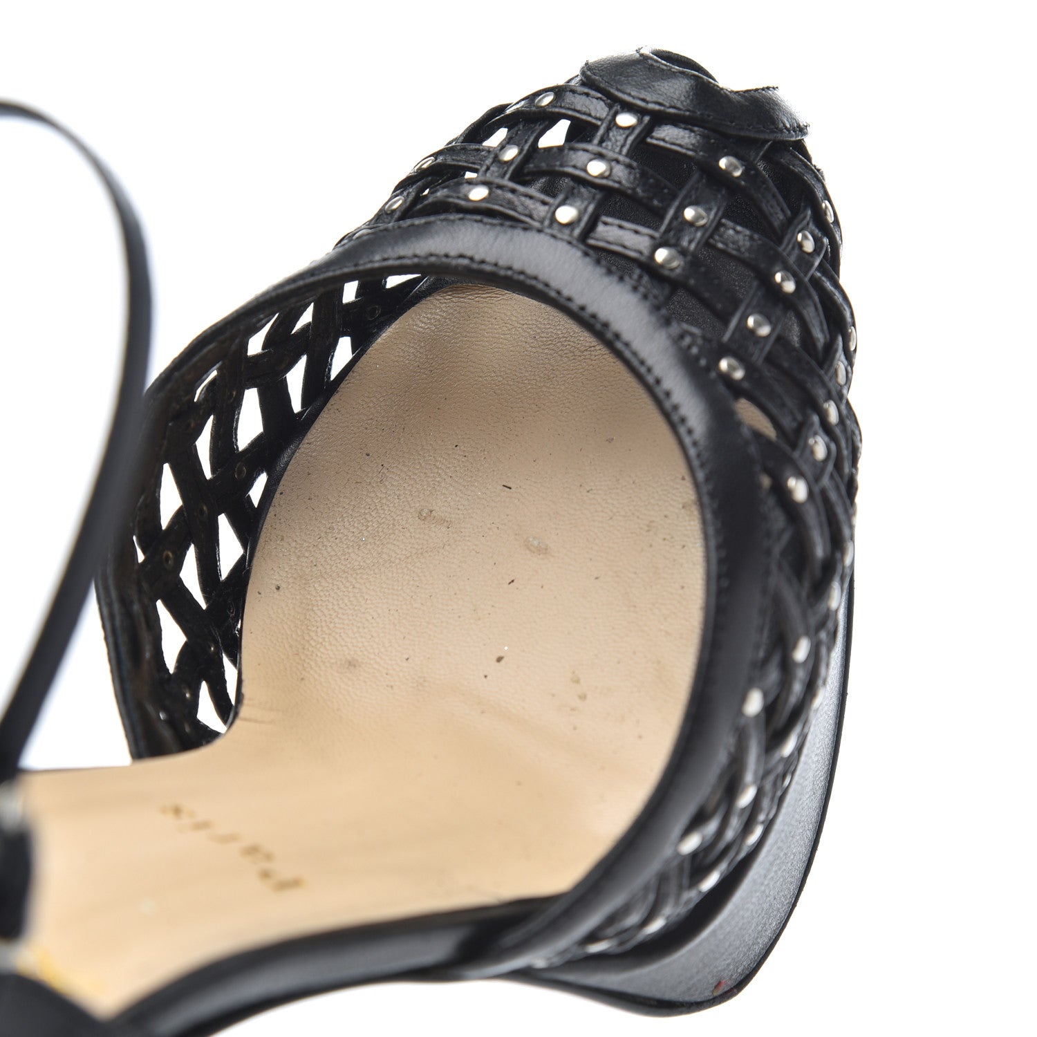 Christian Louboutin Kid Mrs 150 Pumps 38.5 Black 9 of 16