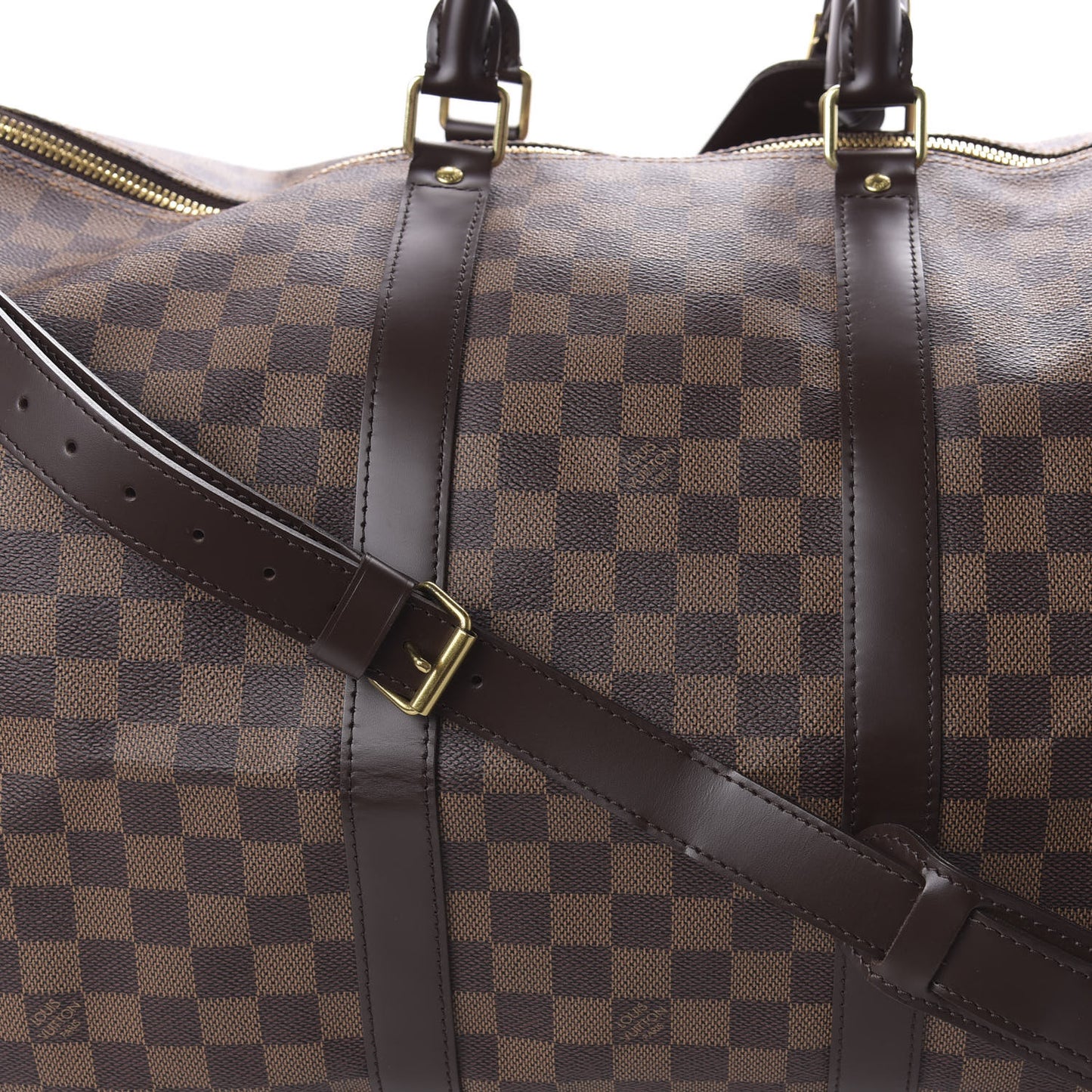 Damier Ebene Keepall Bandouliere 55