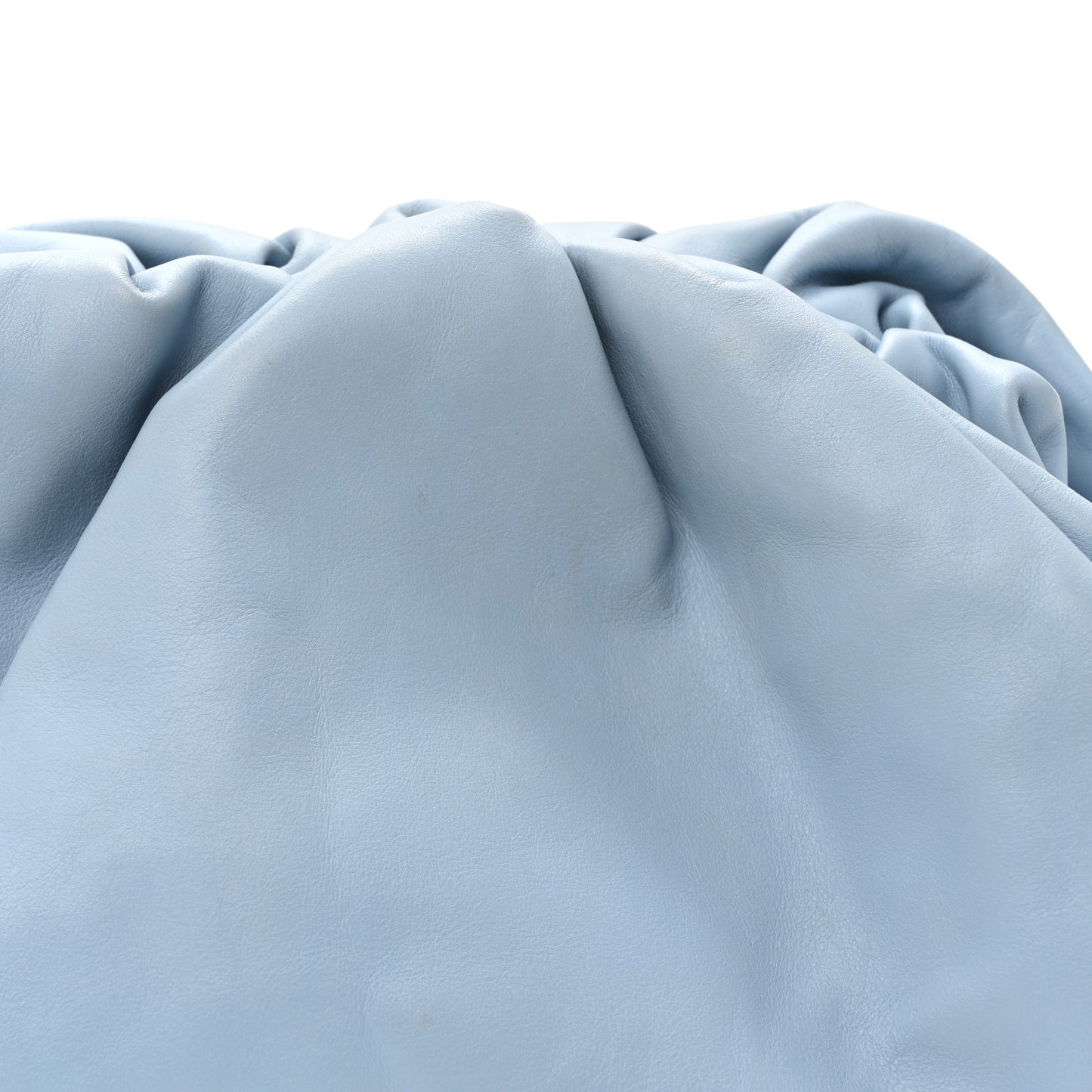 Smooth Butter Calf The Pouch Oversized Clutch Ice