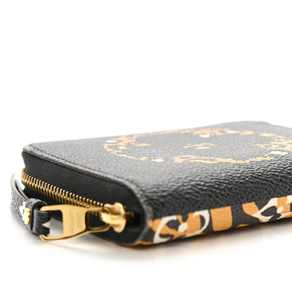 Louis Vuitton Monogram Giant Jungle Zippy Coin Purse Black 13 of 18