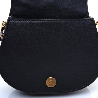 Chloe Calfskin Suede Small Nile Bracelet Bag Black 12 of 14