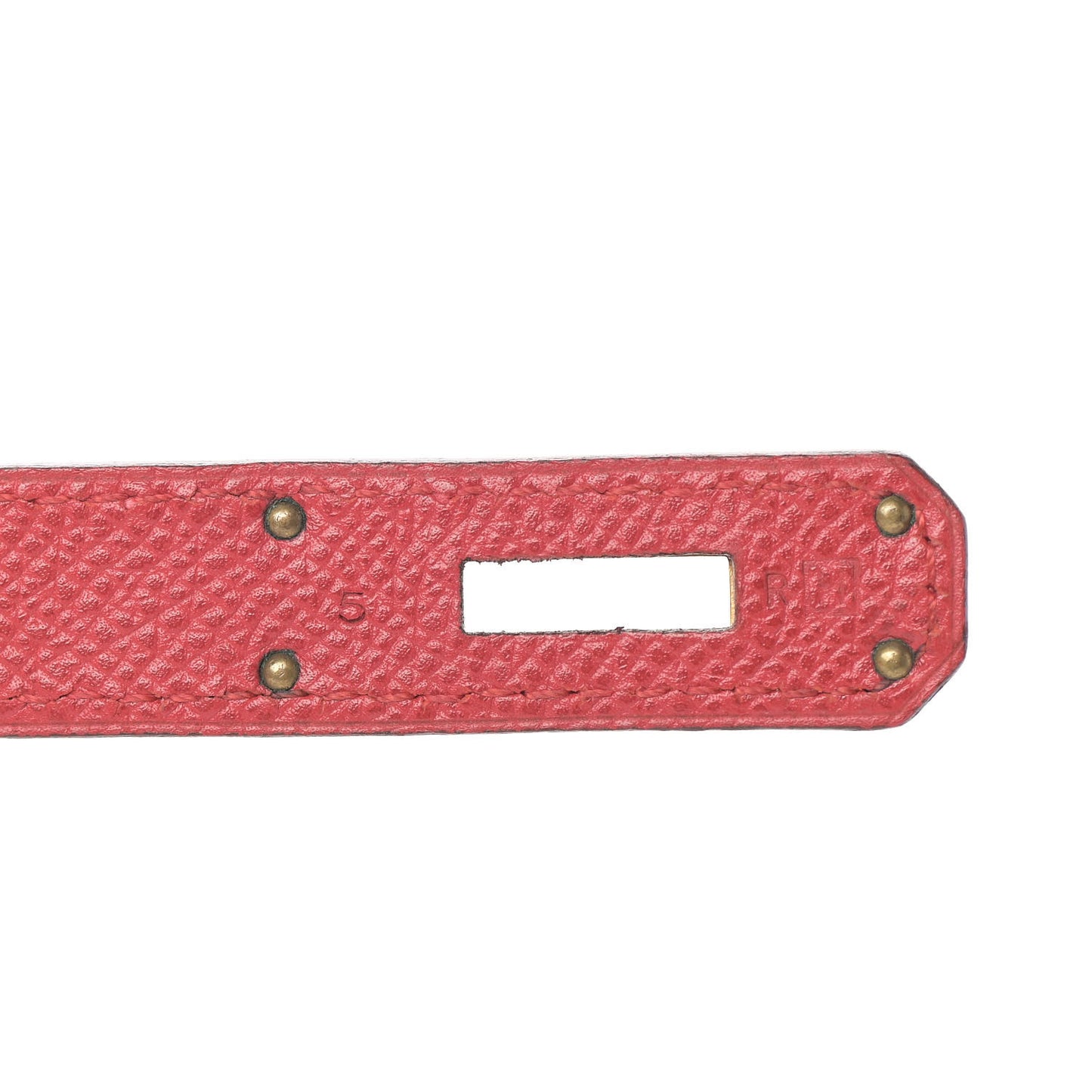Epsom Birkin 35 Rouge Casaque