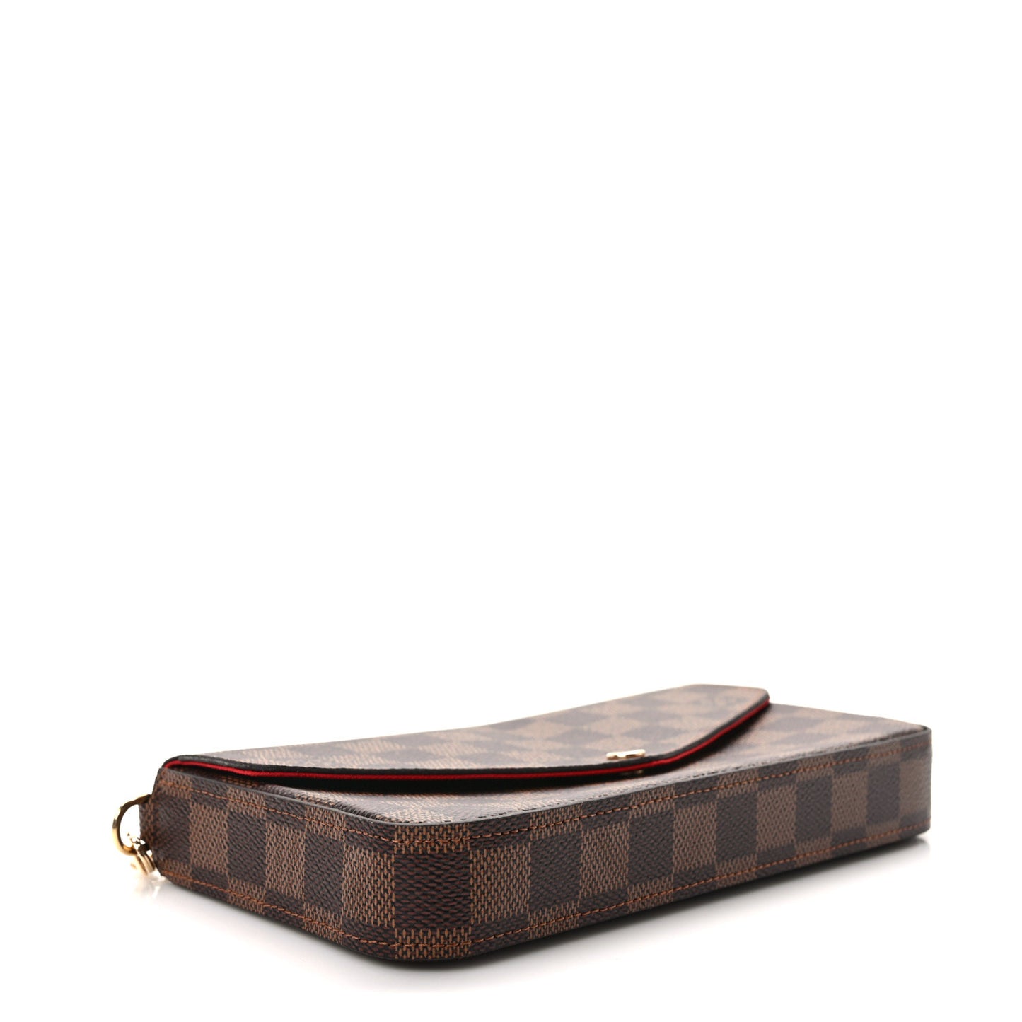 Damier Ebene Pochette Felicie Chain Wallet