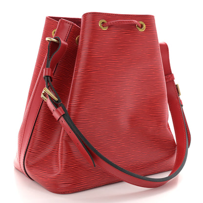 Louis Vuitton Epi Petit Noe Castillan Red 3 of 11