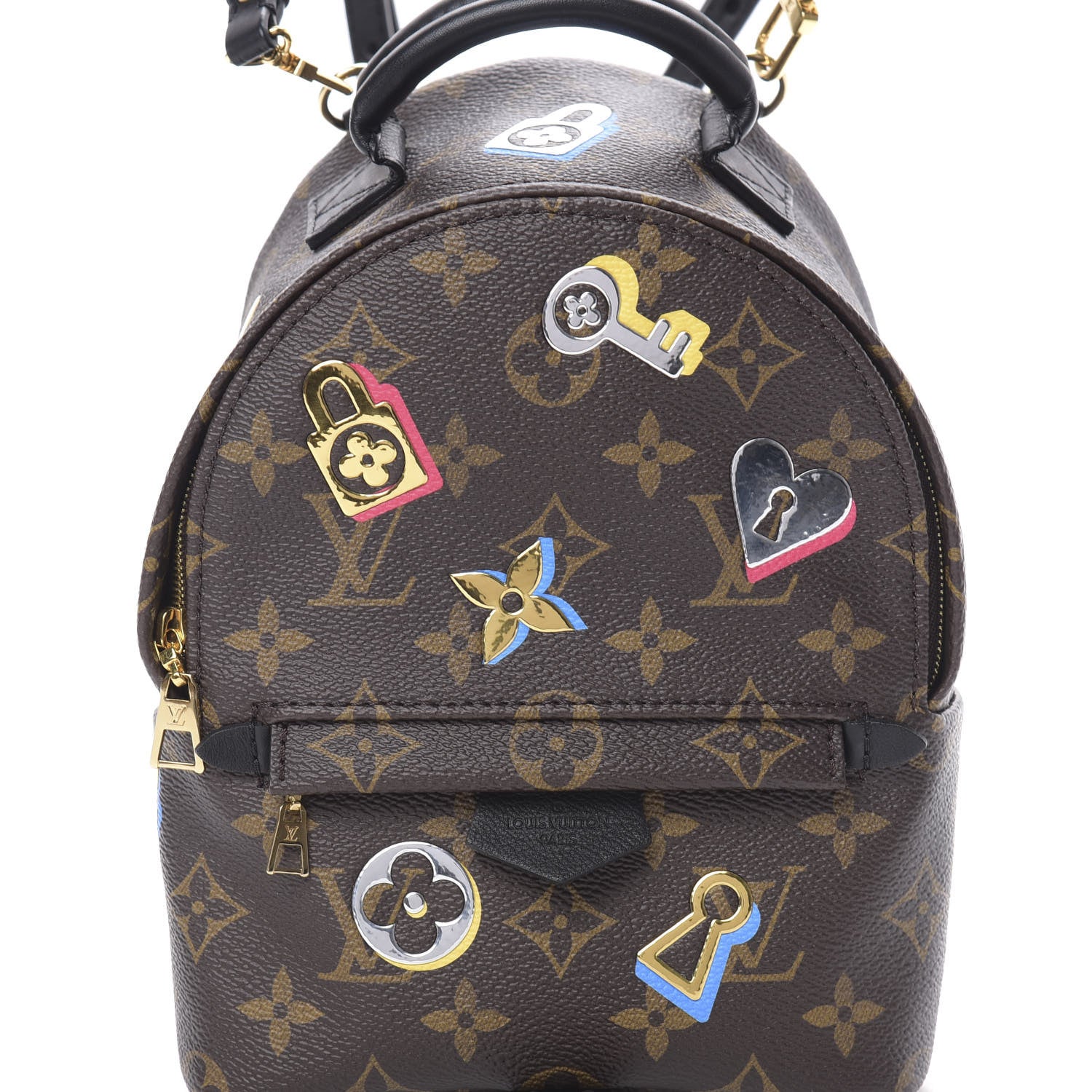 Louis Vuitton Monogram Love Lock Palm Springs Backpack Mini 7 of 10