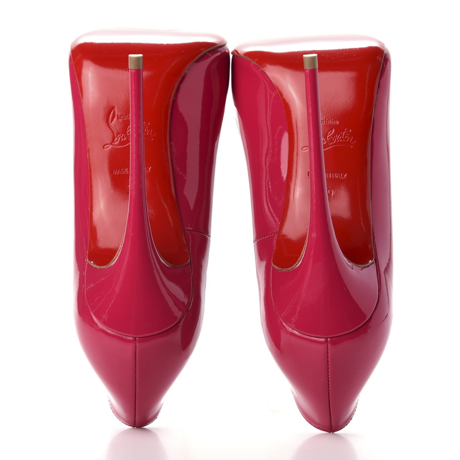 Christian Louboutin Patent So Kate 120 Pumps 39 Rosa 5 of 9