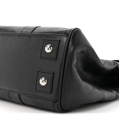 Mulberry Small Classic Grain Bayswater Black 8 of 9
