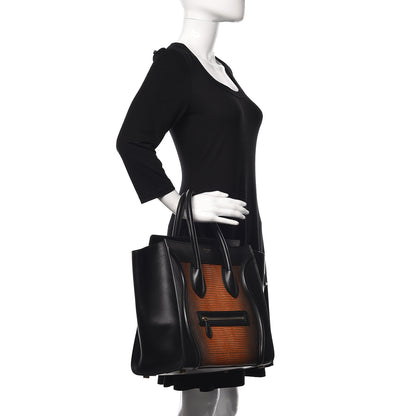 Celine Lizard Mini Luggage Cognac 2 of 16