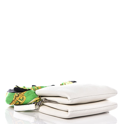 Balenciaga Goatskin XS Flap Scarf Top Handle Bag White 3 of 8