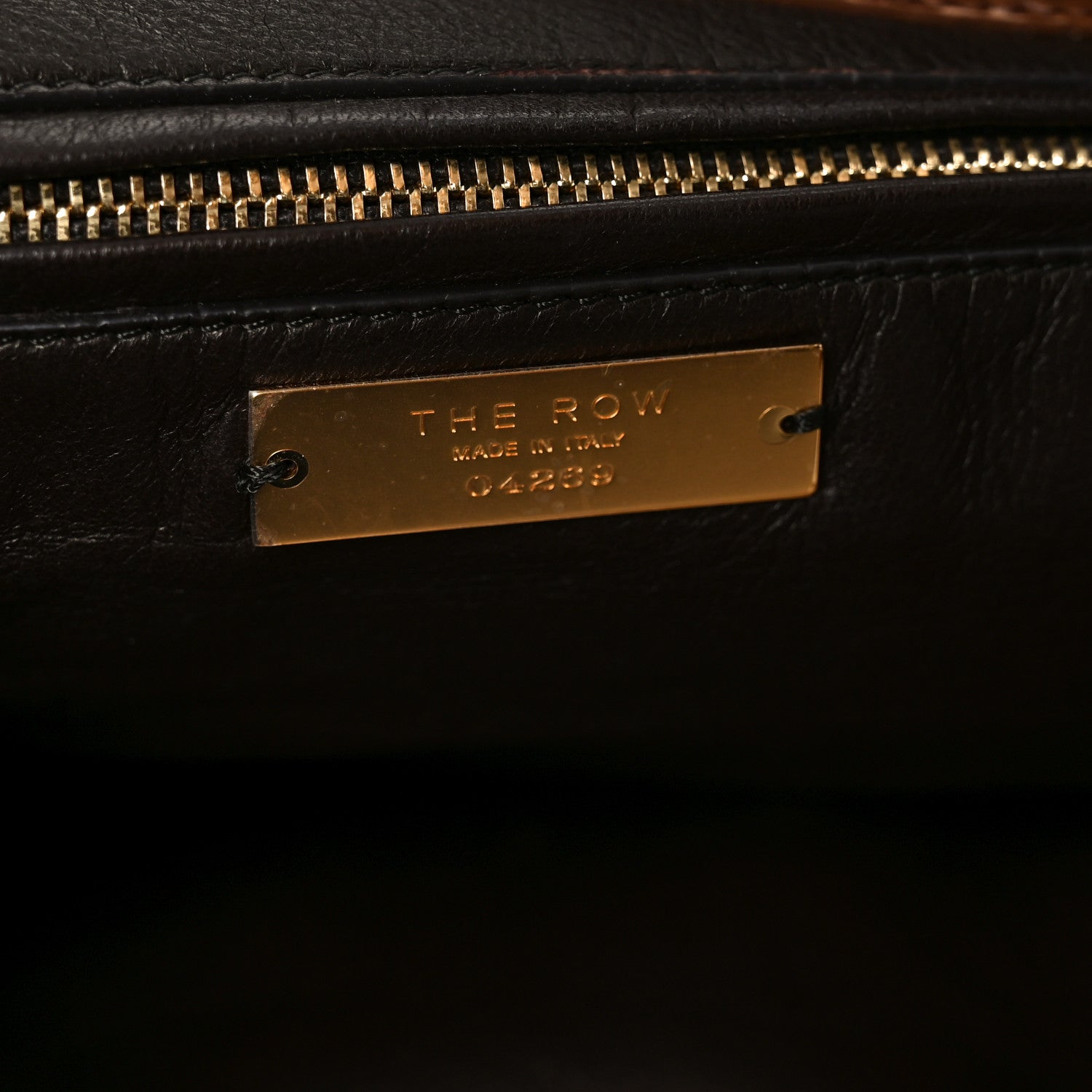 The Row Snakeskin Angy Hobo Bag Brown 6 of 10
