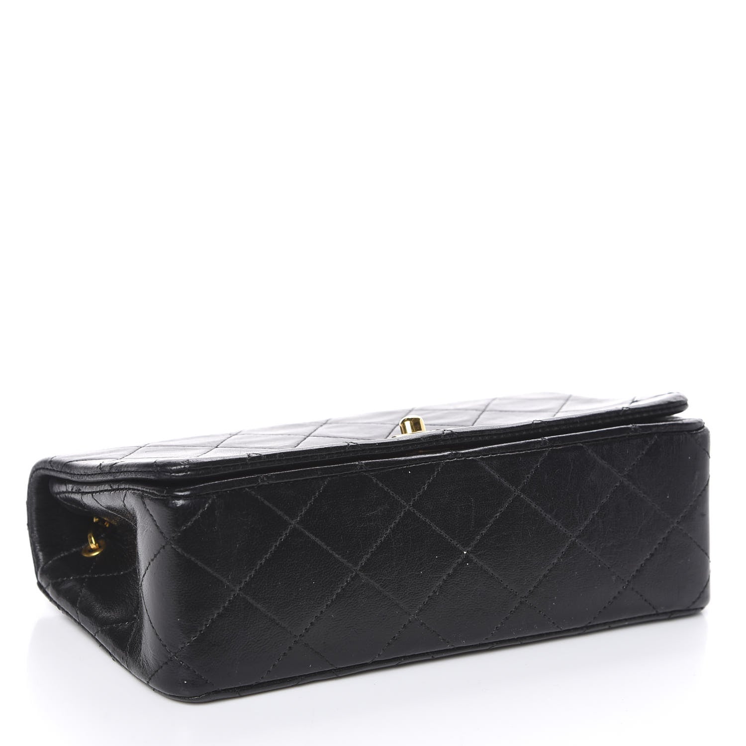 Chanel Lambskin Quilted Mini Flap Black 3 of 12