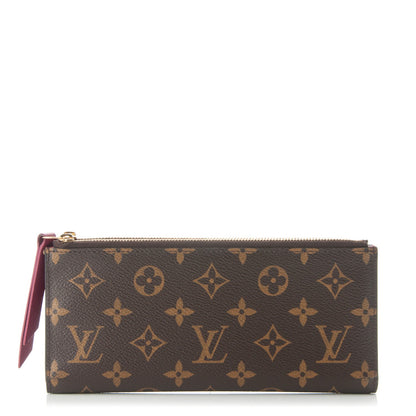 Louis Vuitton Monogram Adele Wallet Fuchsia 1 of 7