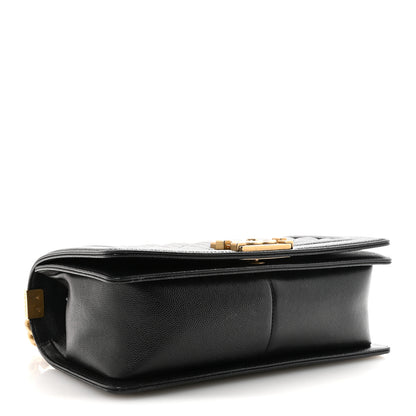 Chanel Caviar Quilted Medium Boy Flap Black 4 of 11