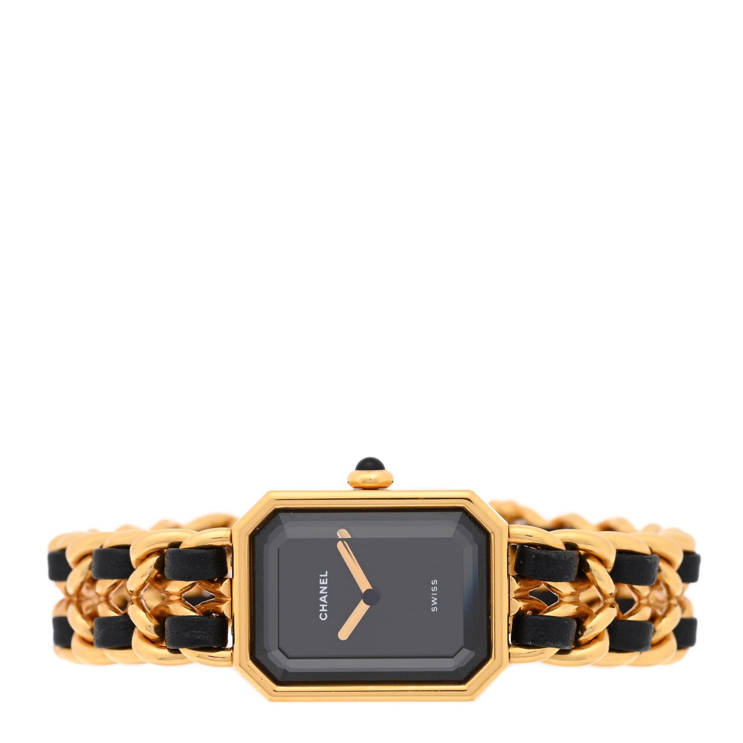 Chanel Stainless Steel Lambskin 20mm Chain Premiere Quartz Watch