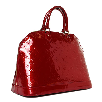 Louis Vuitton Vernis Alma GM Pomme D'Amour 3 of 14