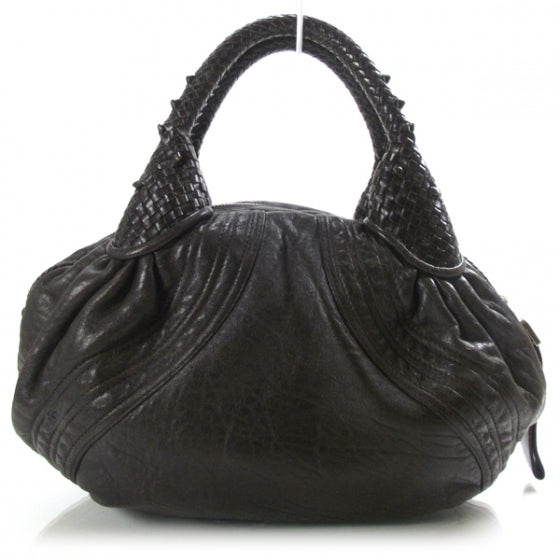 Fendi Nappa Nuvolata Spy Bowler Moro 3 of 11