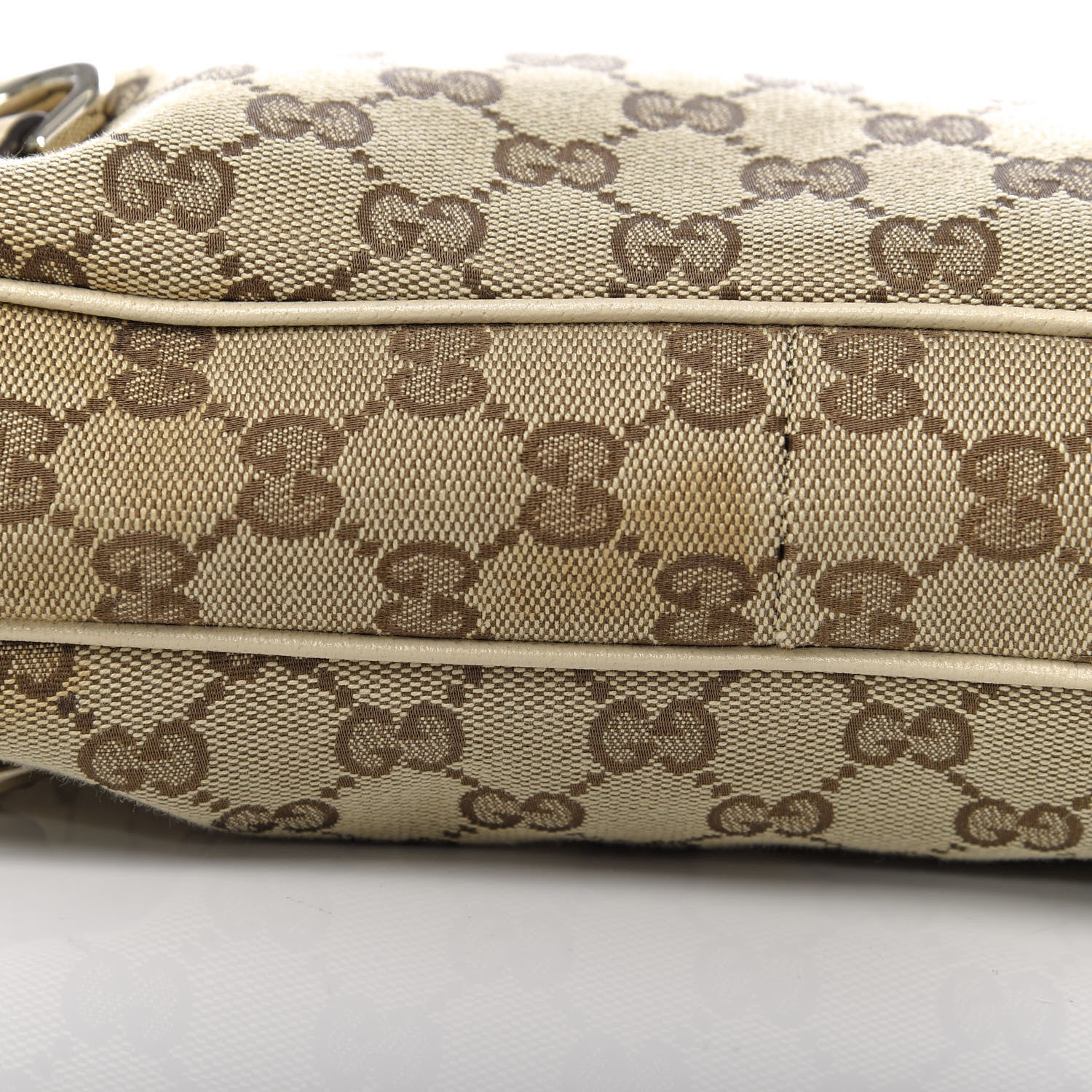 Gucci Monogram Medium Abbey D Ring Hobo Off White 13 of 15