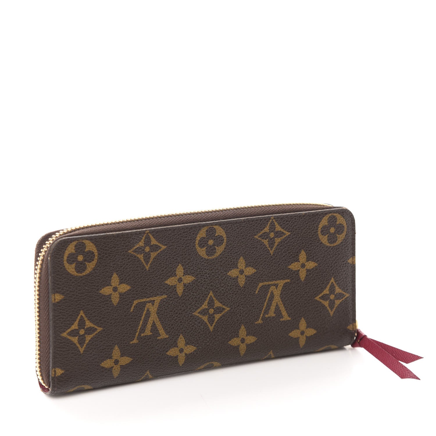 Louis Vuitton Monogram Clemence Wallet Fuchsia 3 of 8