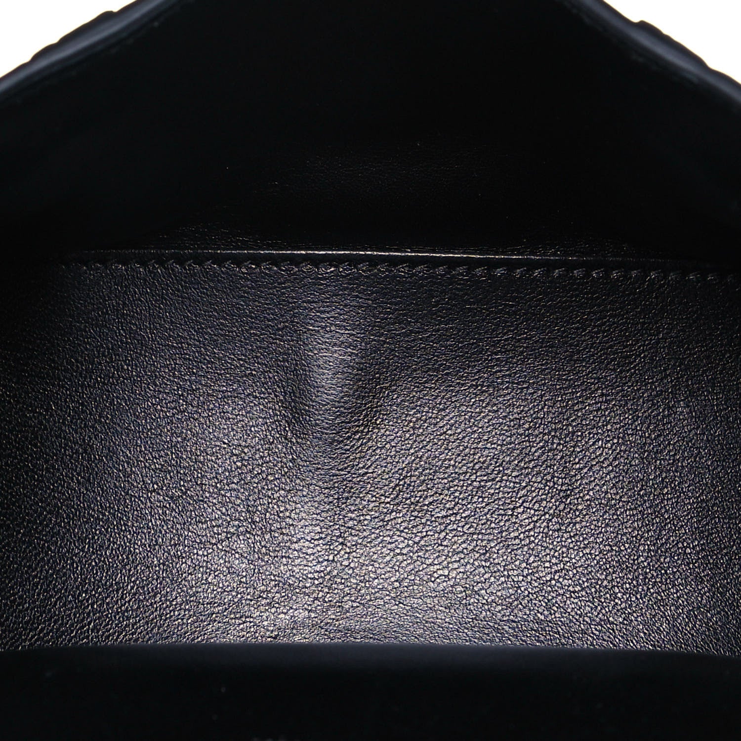 Balenciaga Shiny Calfskin Monochrome Crocodile Embossed Hourglass Top Handle Bag XS Black 4 of 6