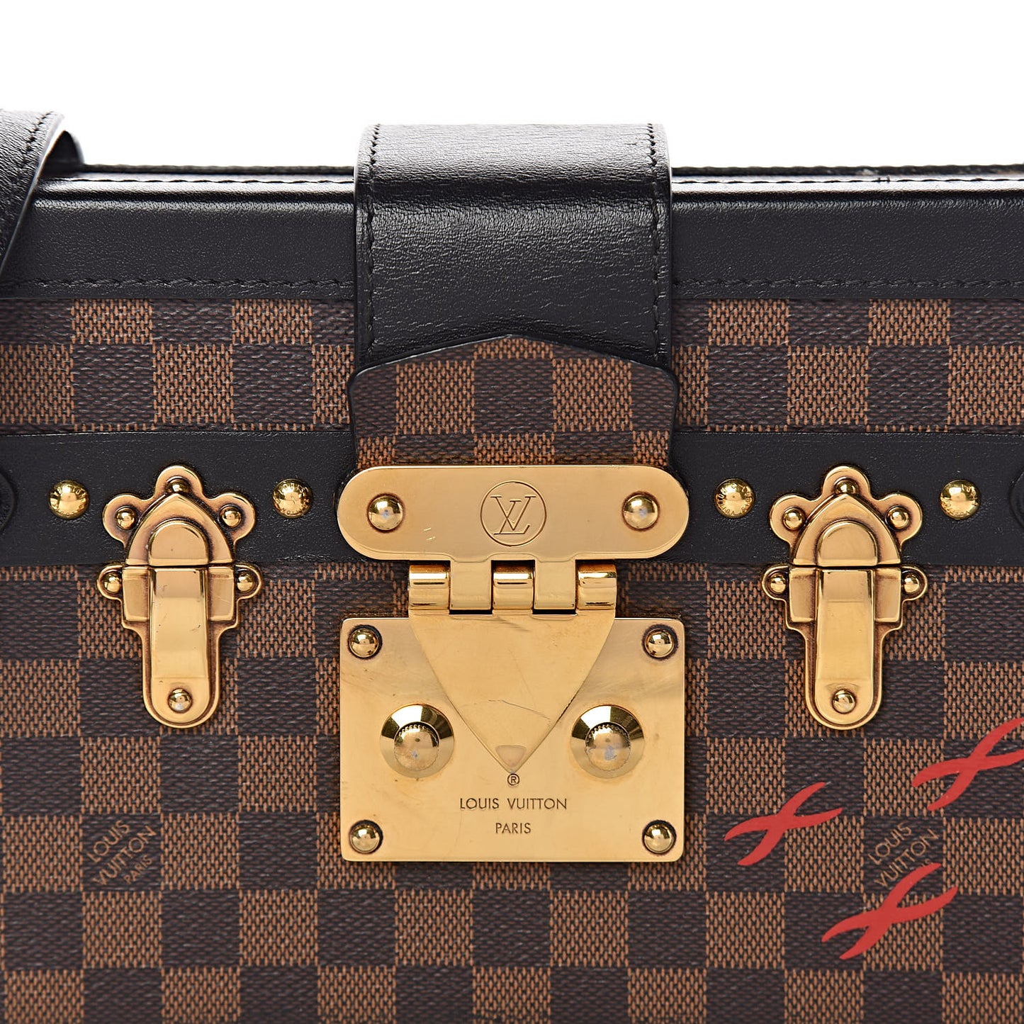 Damier Ebene Petite Malle Black