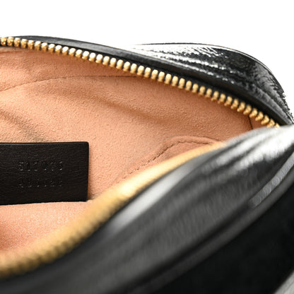 Gucci Suede Small Ophidia Belt Bag 85 34 Black 7 of 10