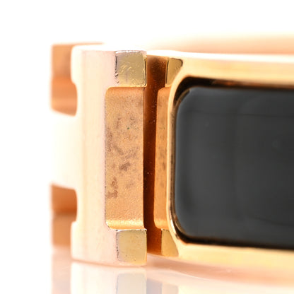 Hermes Enamel Narrow Clic Clac H Bracelet PM Black 8 of 8