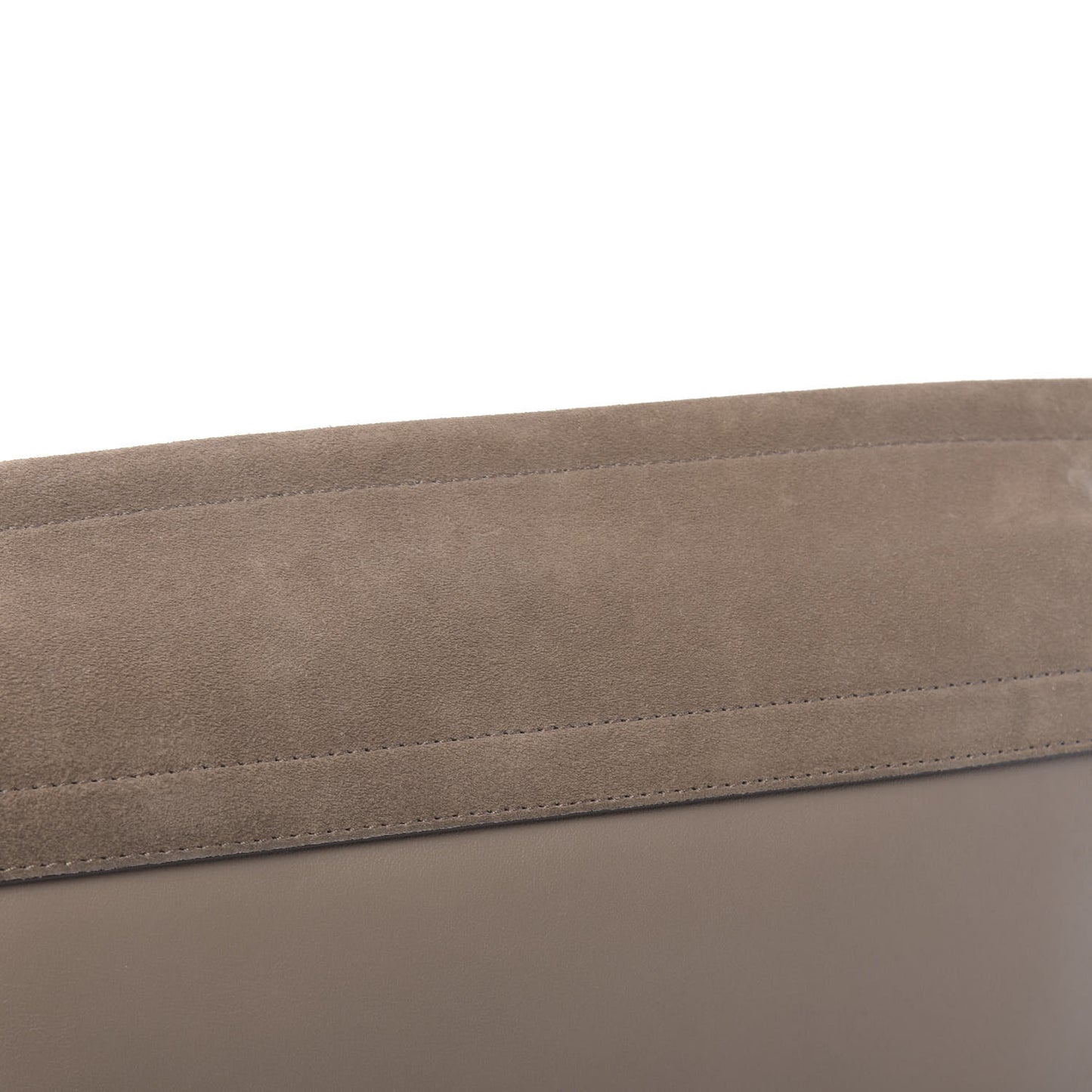 Calfskin Suede Medium Faye Shoulder Bag Motty Grey