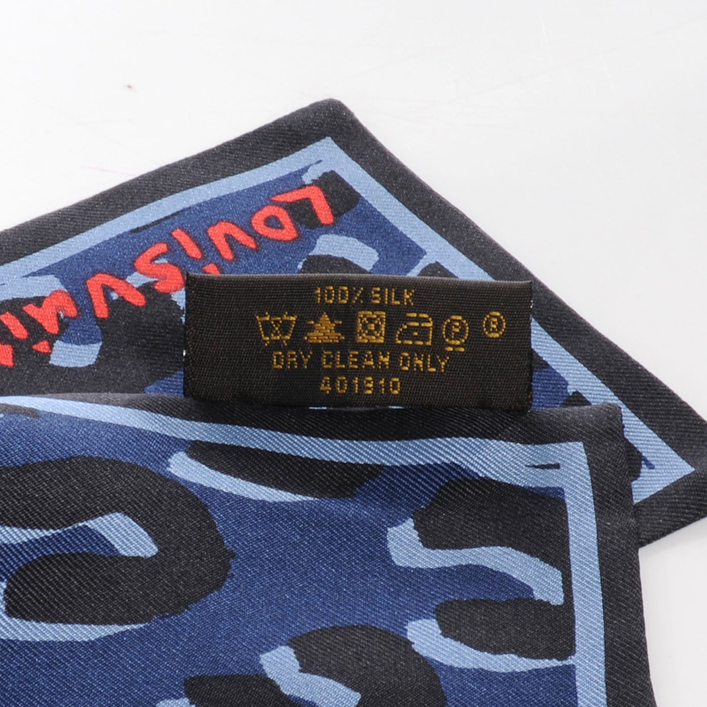 Silk Leopard Bandeau Blue