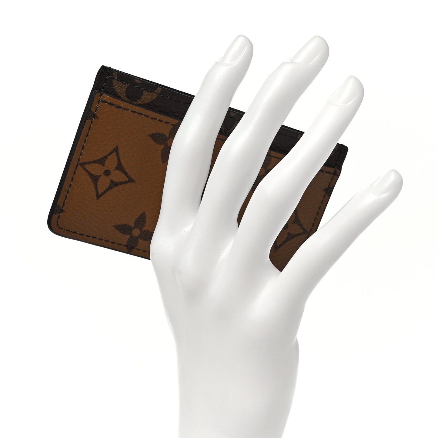 Reverse Monogram Card Holder