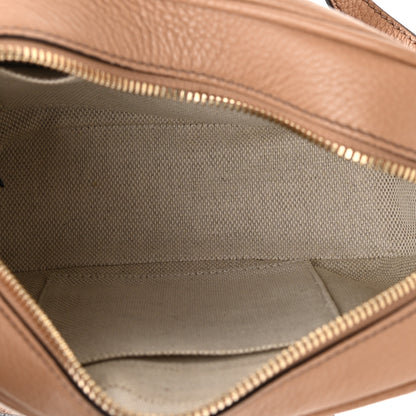 Gucci Pebbled Calfskin Small Soho Disco Bag Camelia 5 of 10