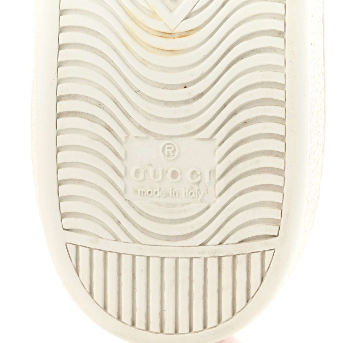 Calfskin Ayers Web Heart Embroidered Womens Ace Sneakers 39.5 White