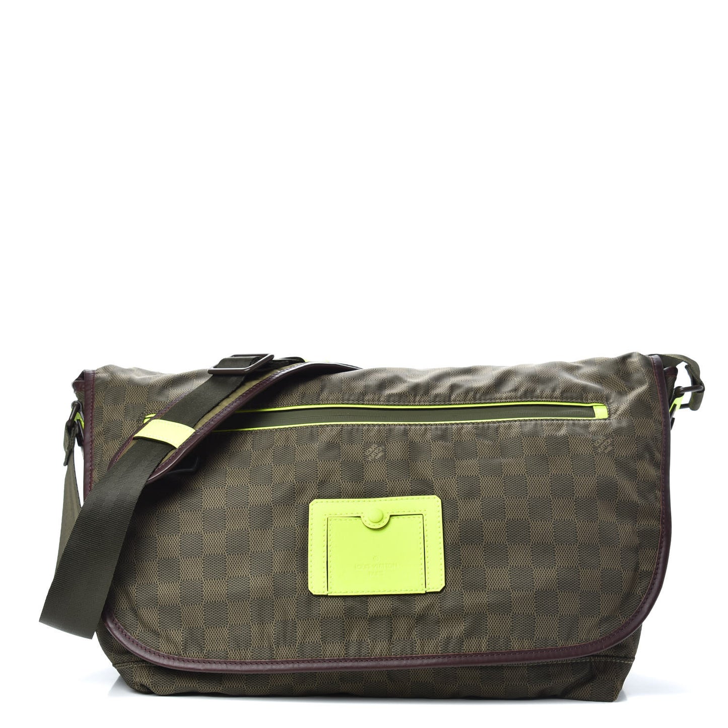 Damier Challenge Messenger Khaki