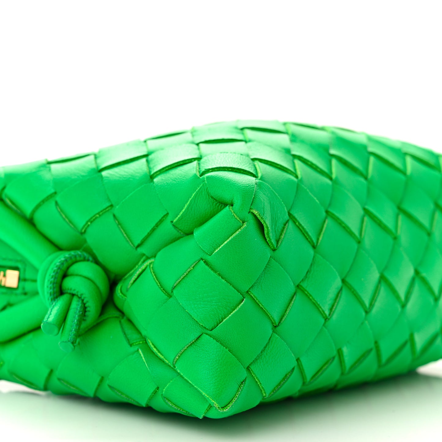 Nappa Intrecciato Mini Loop Camera Bag Parakeet