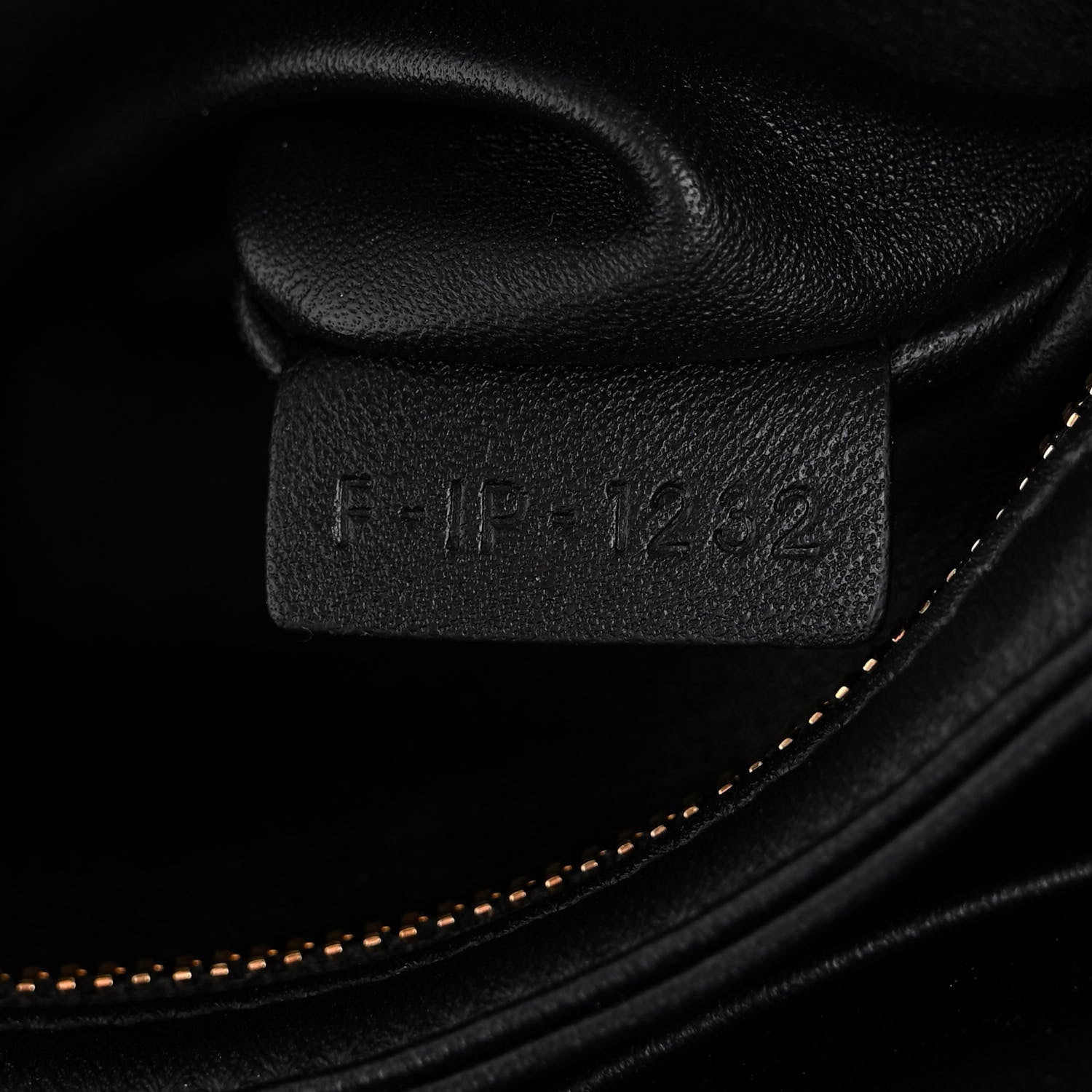 Celine Shiny Calfskin Medium Triomphe Black 7 of 11