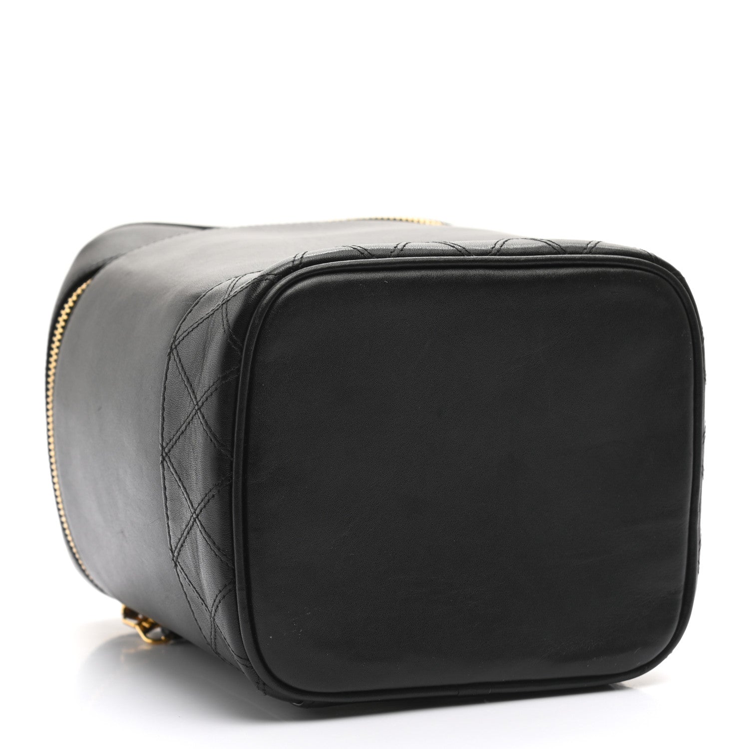 Chanel Lambskin Vanity Cosmetic Bag Black 4 of 10