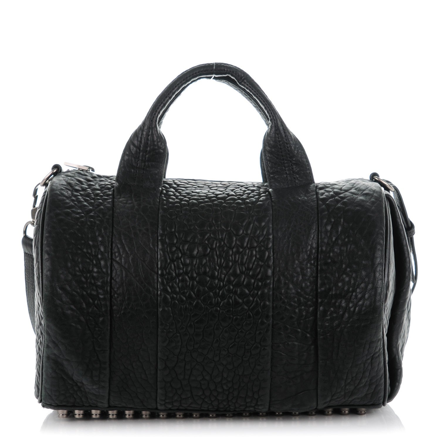 Alexander Wang Pebbled Lambskin Rocco Black Nickel Hardware 1 of 7